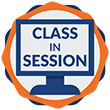 Class In Session Bagde Icon